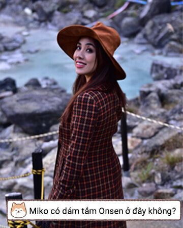 Miko có dám tắm Onsen ở đây không?